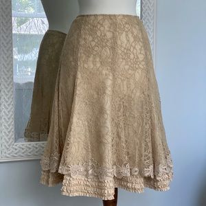 Alberto Makali Lace Skirt